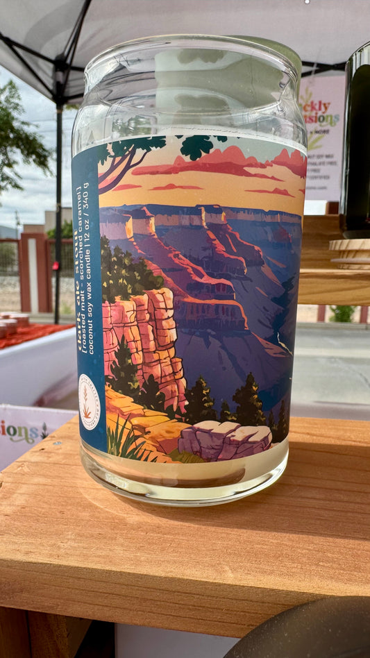 Dark Ale Stout Candle | Roasted Malt + Burnt Caramel