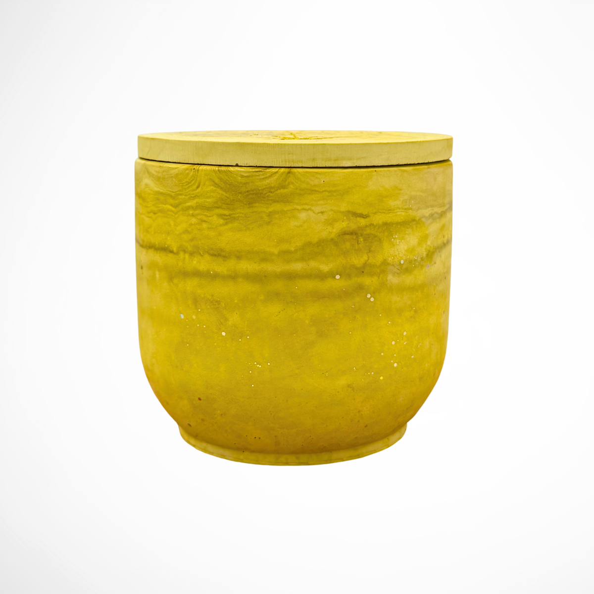 White Tea + Thyme Cement Candle | Thyme + Violet