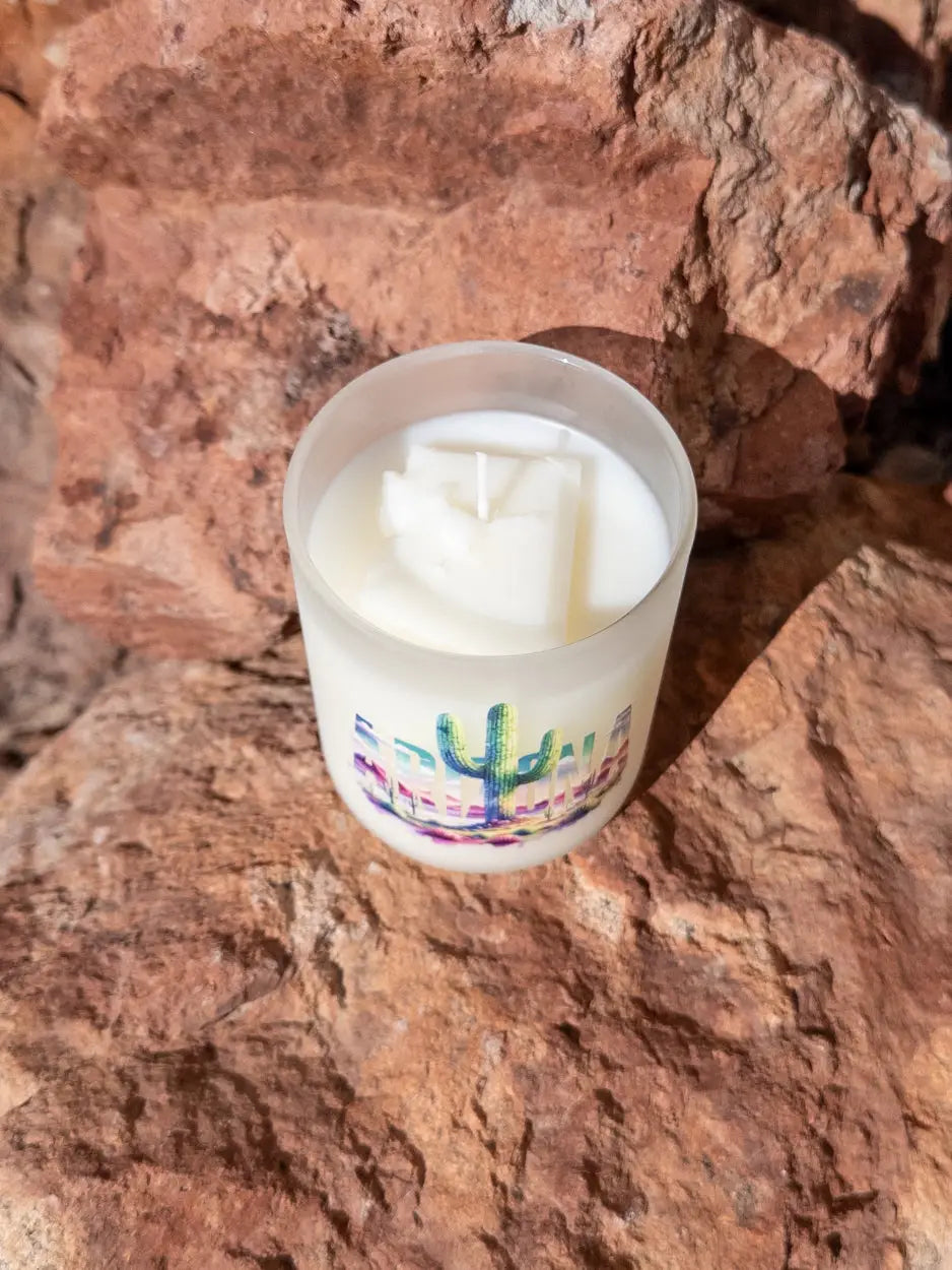 Arizona Sunset - Desert Inspired Candle | pomegranate + davana - Candle