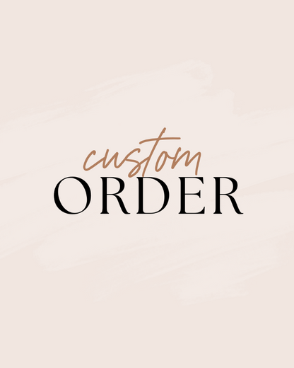 Personalized 12 oz custom candle with selectable vessel color, fragrance, and custom label text.