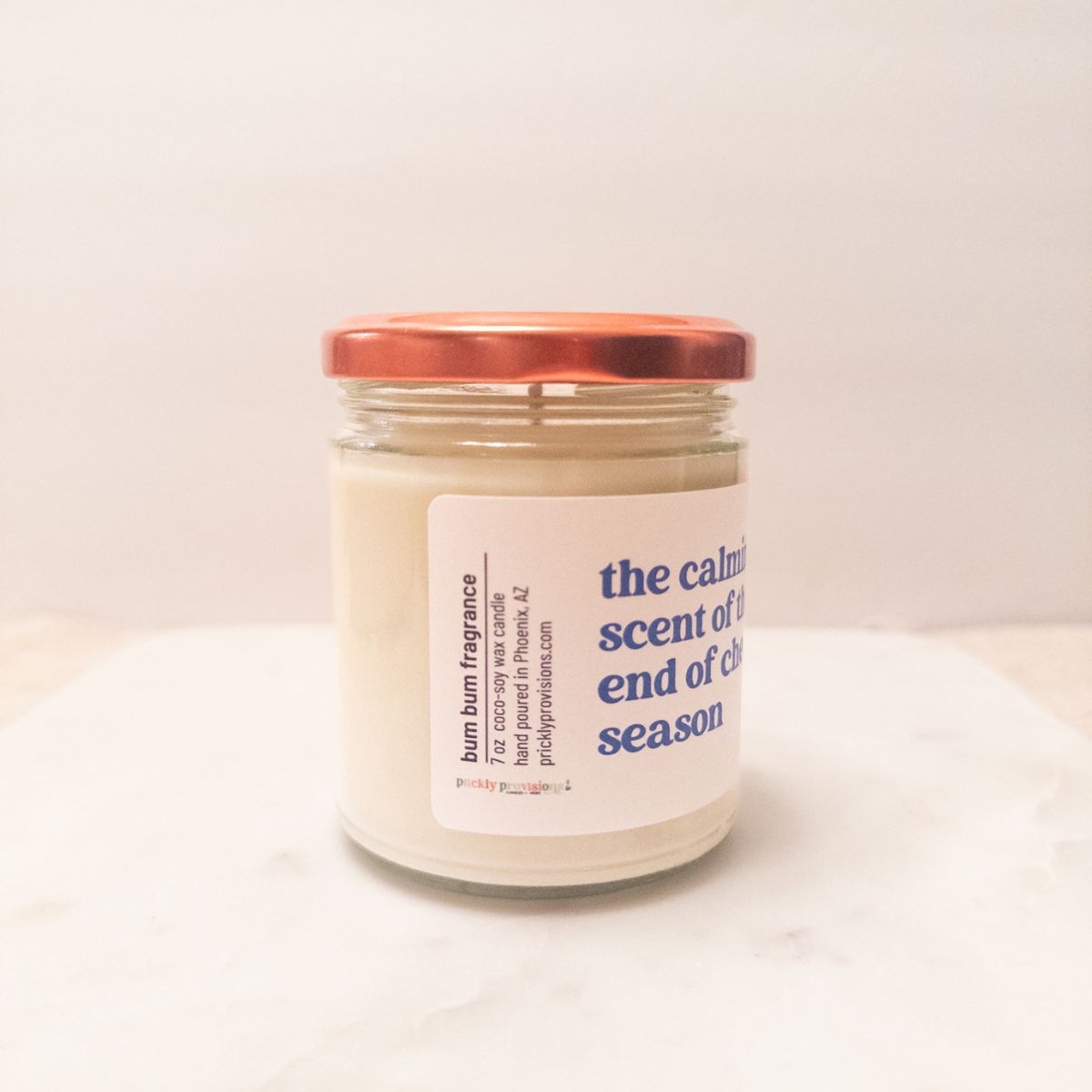 The Calming Scent of the End of Cheer Season Candle | Cheer Season Gift